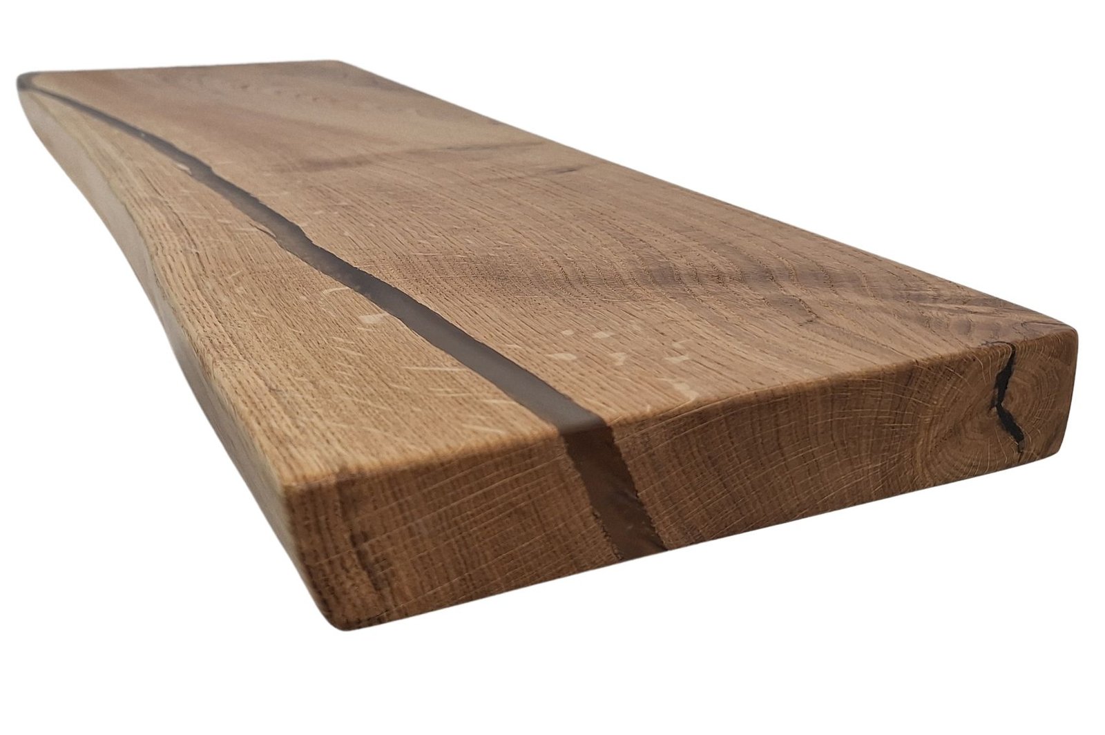 Étagère murale en chêne massif huilé – 700 mm