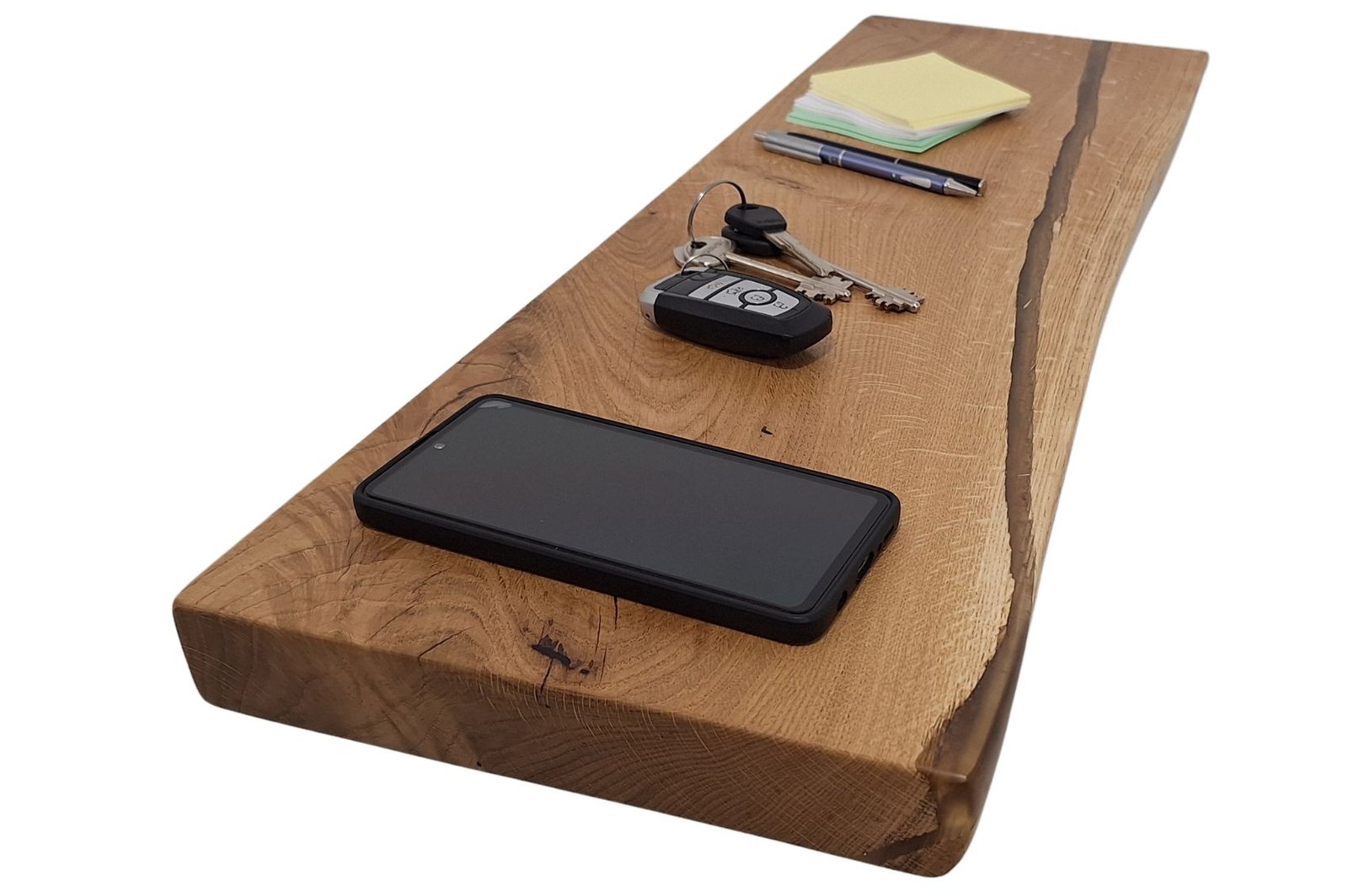 Étagère murale en chêne massif huilé – 700 mm