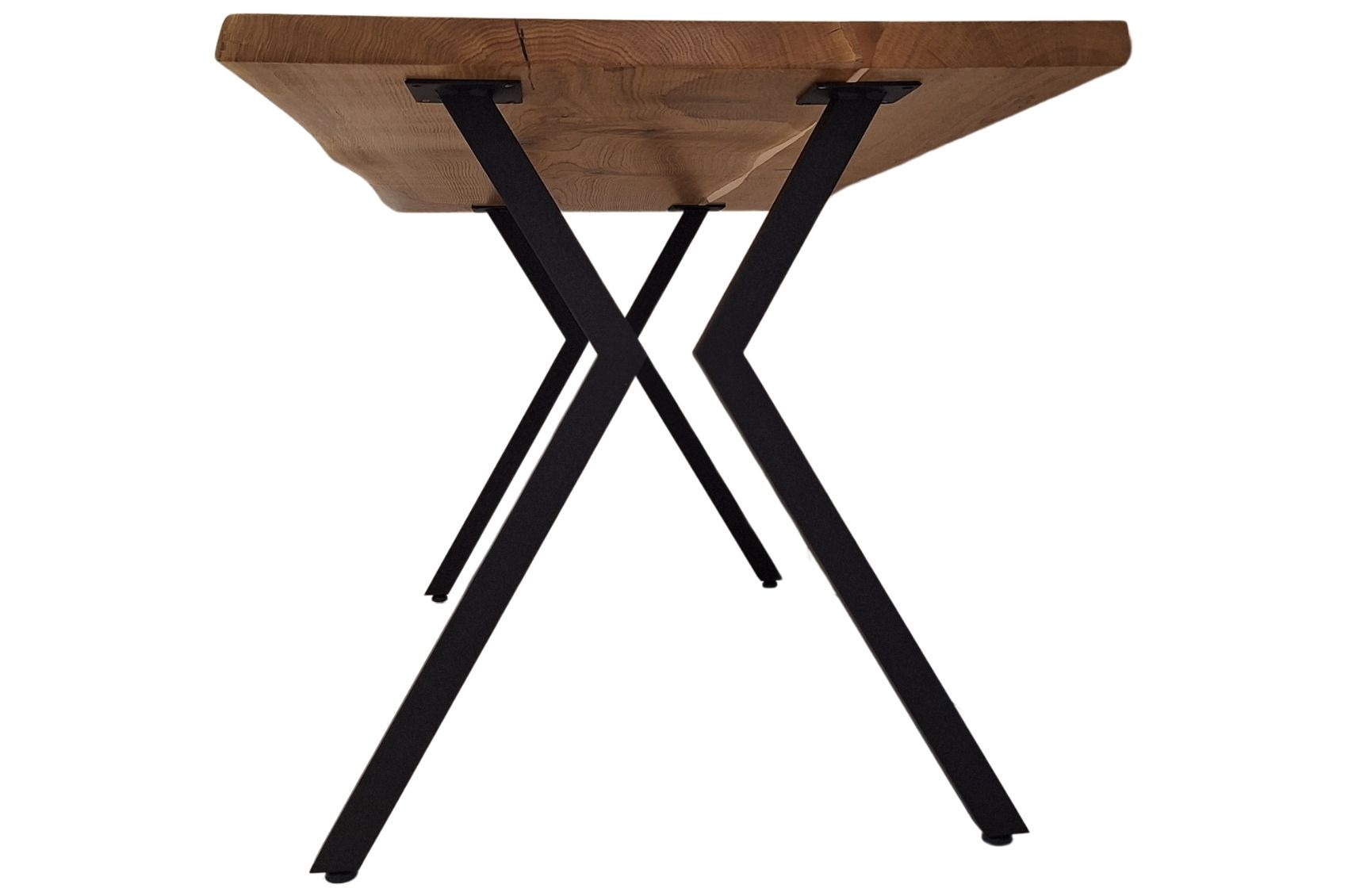 Bureau en chêne massif et résine – Élégance fonctionnelle pour un espace de travail naturel