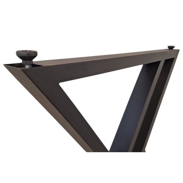 Pieds de table en métal double Y – Style industriel