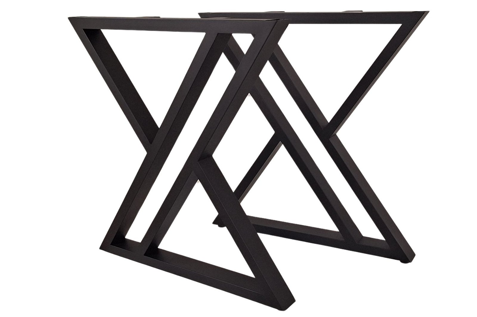 Pieds de table en métal double Y – Style industriel