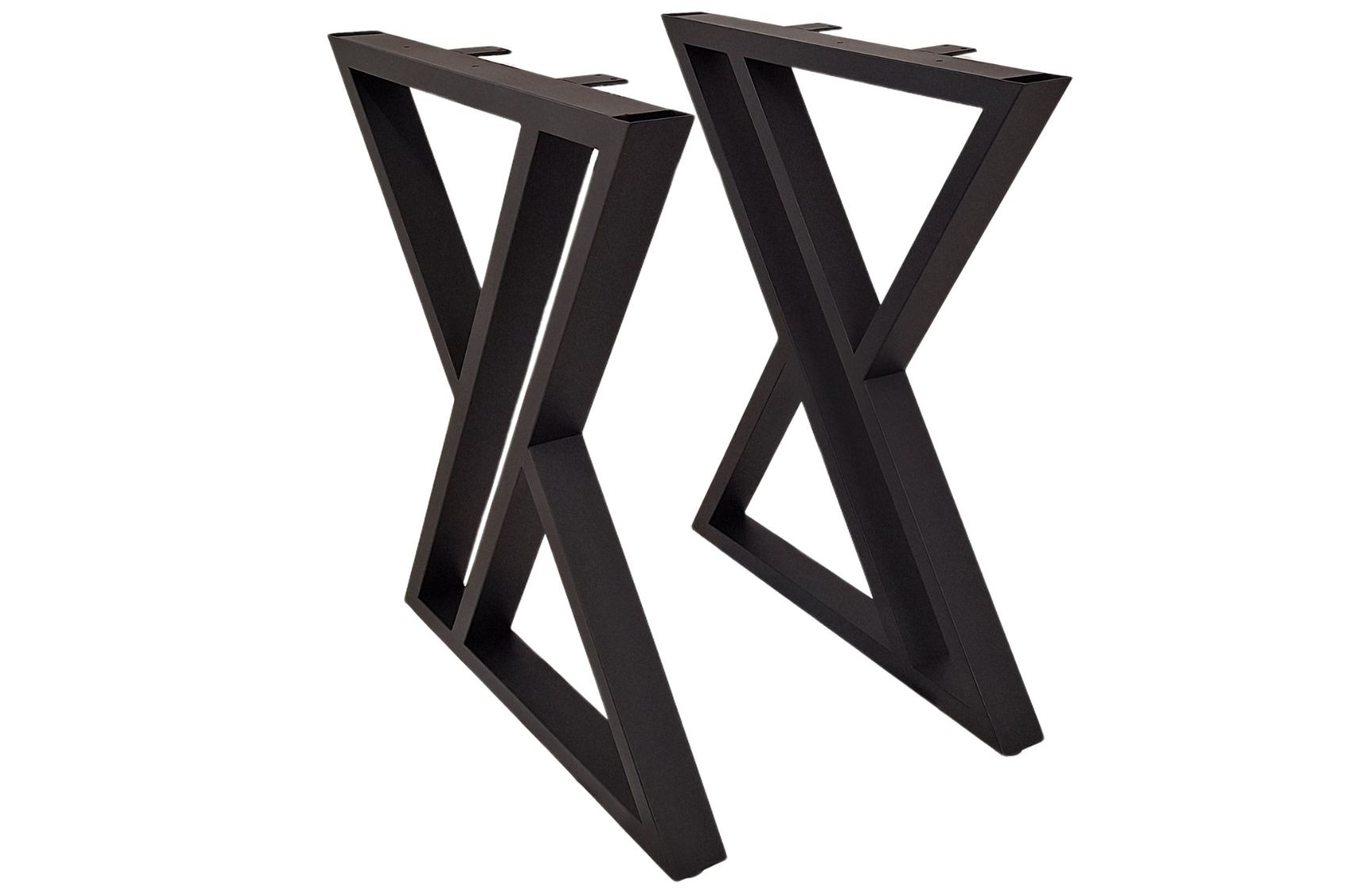 Pieds de table en métal double Y – Style industriel