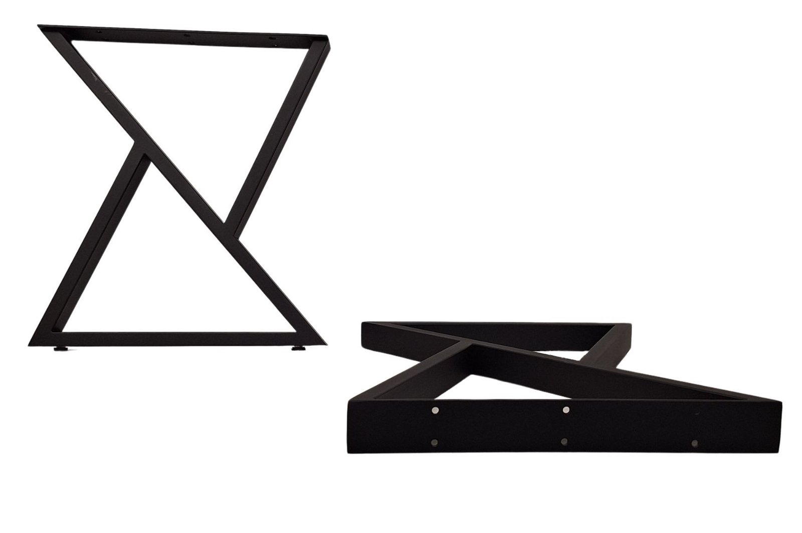 Pieds en Z pour table basse en bois massif