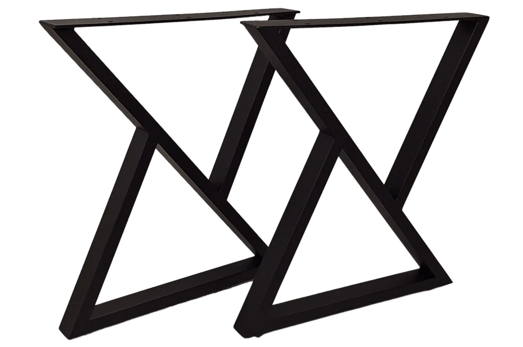 Pieds en Z pour table basse en bois massif