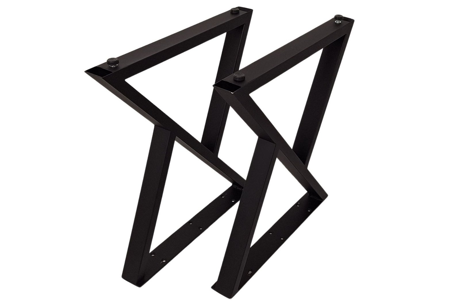 Pieds en Z pour table basse en bois massif