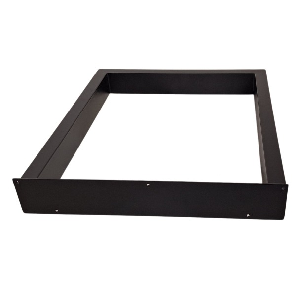 Pieds de table carrés en métal – Look moderne et robuste