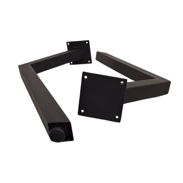 Pieds de table design fins – Élégance légère et solidité