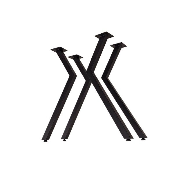 Pieds de table design fins – Élégance légère et solidité