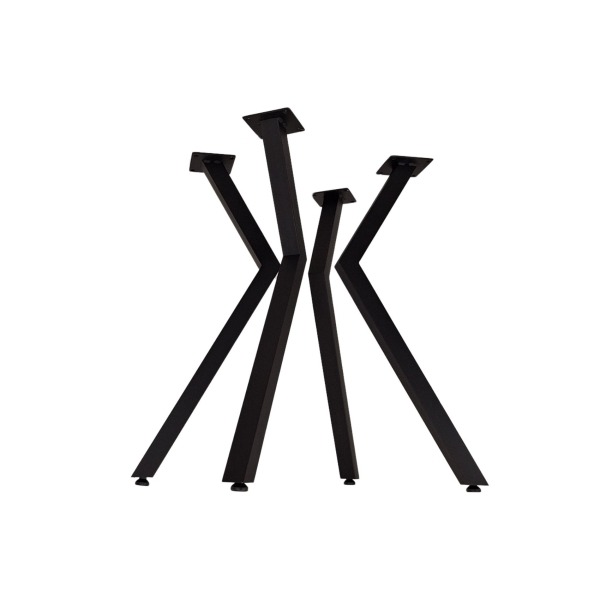 Pieds de table design fins – Élégance légère et solidité