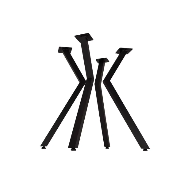 Pieds de table design fins – Élégance légère et solidité