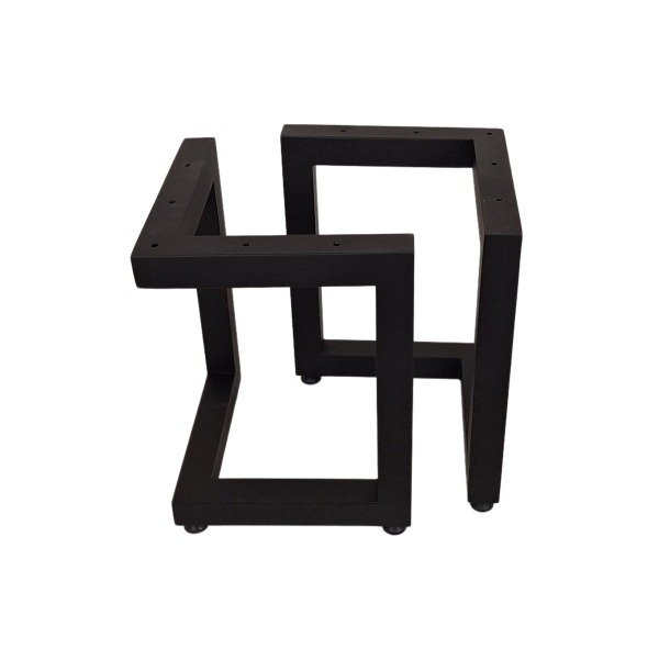 Pieds d’angle en métal pour table basse