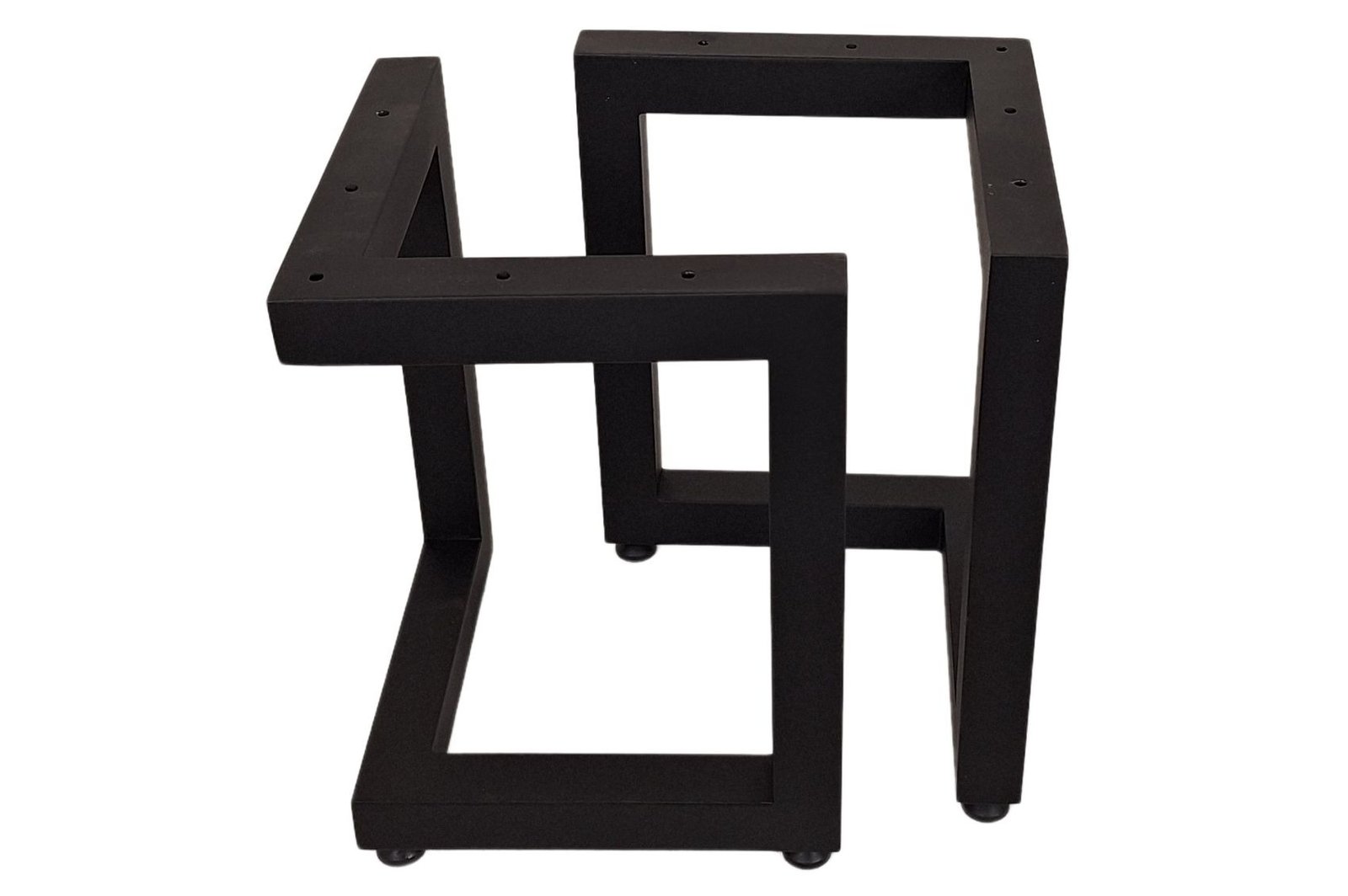 Pieds d’angle en métal pour table basse