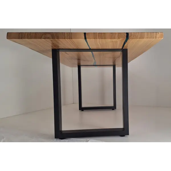 Pieds de table carrés en métal – Look moderne et robuste