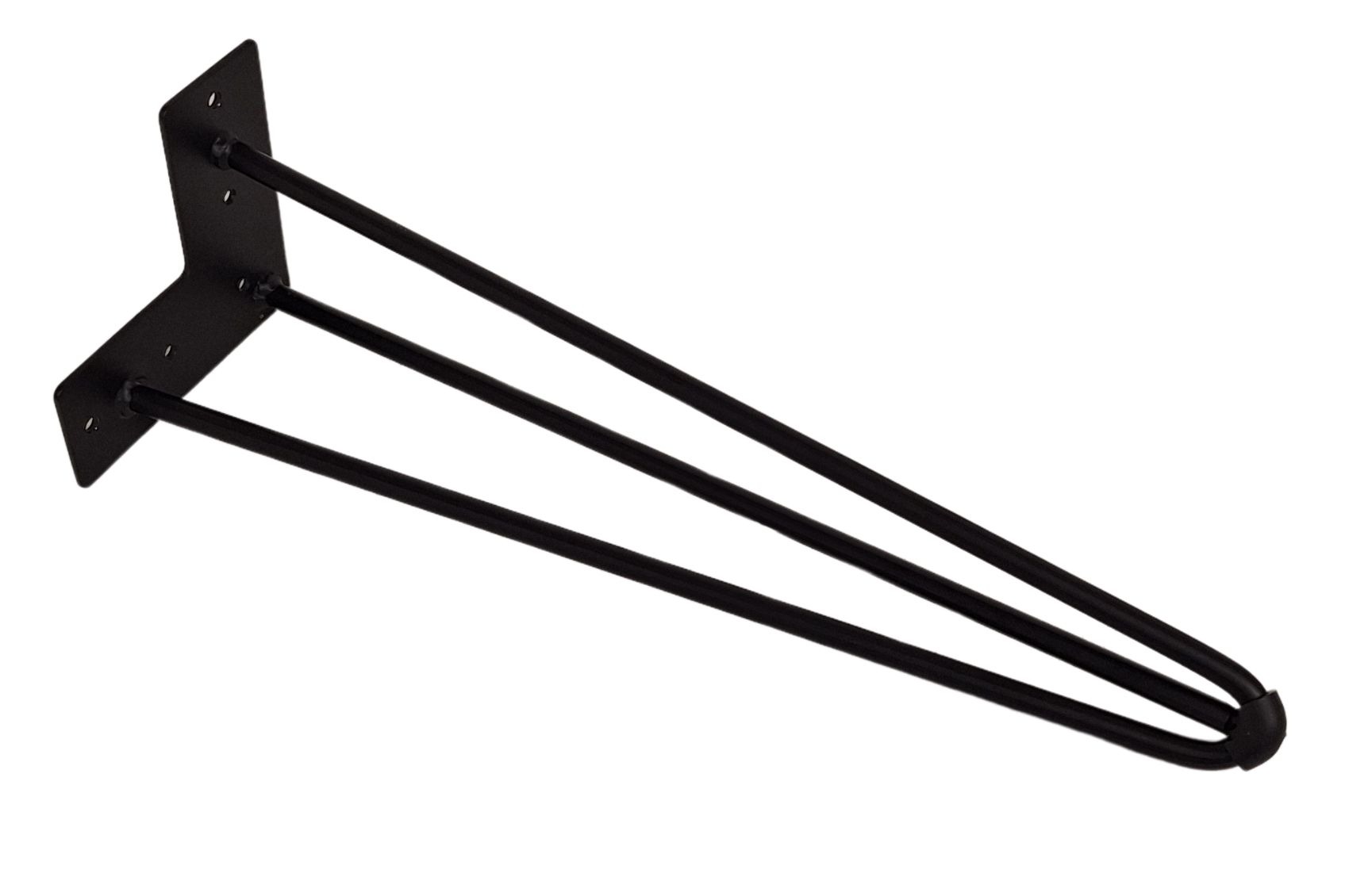 Pieds épingles noirs pour table basse – modèle 1