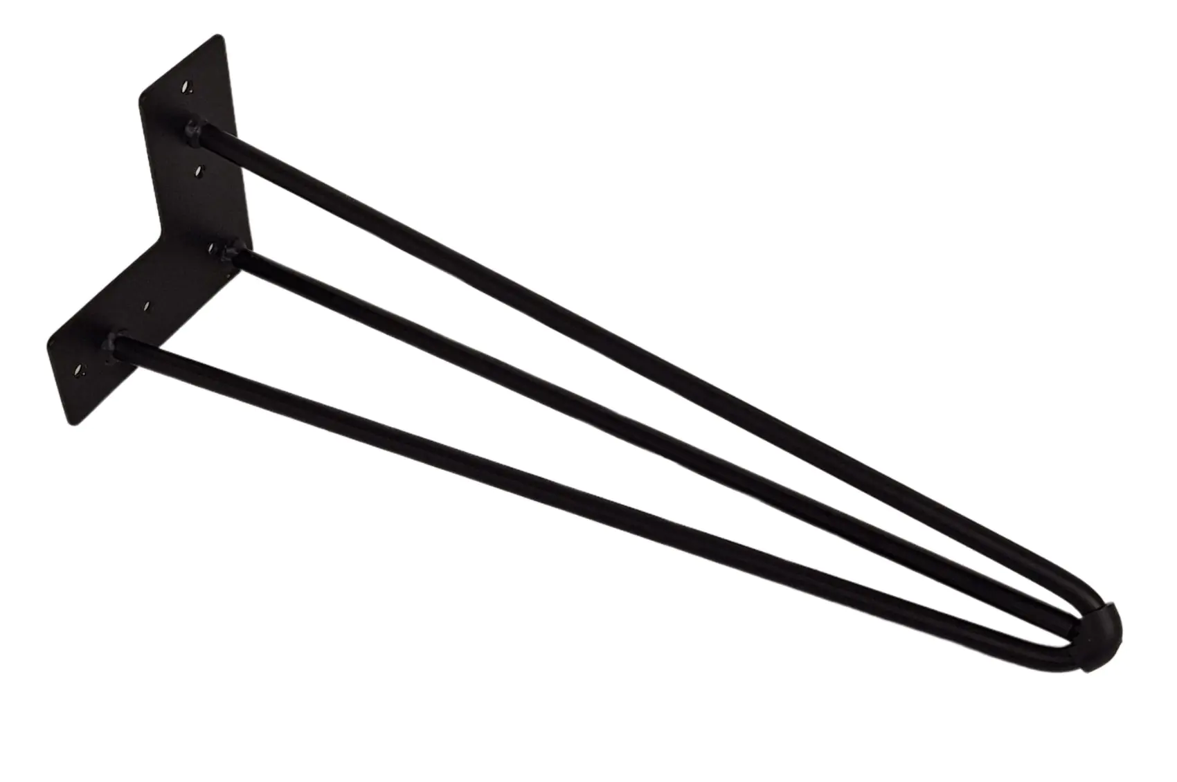 Pieds épingles noirs pour table basse – modèle 1