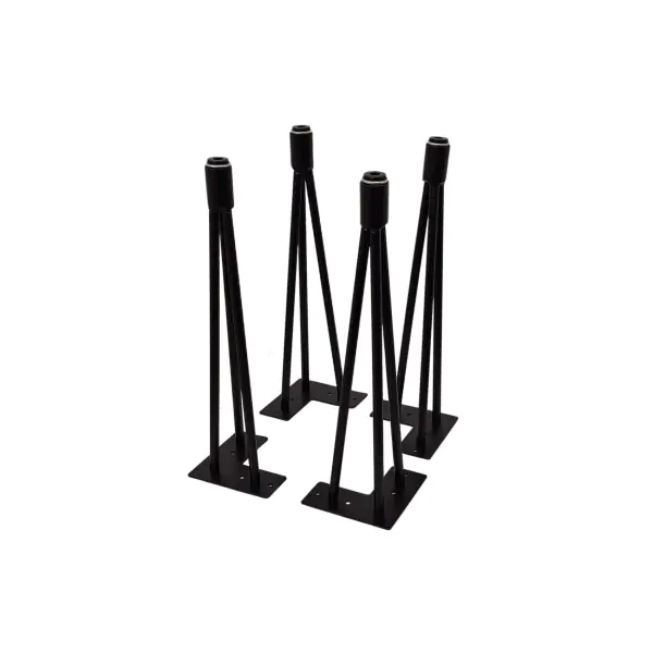 Pieds hairpin fins pour table basse – modèle 2