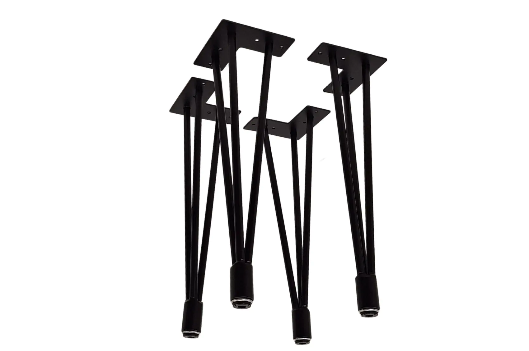 Pieds hairpin fins pour table basse – modèle 2